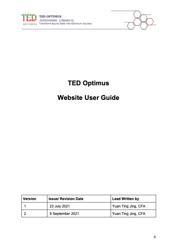 Website User Guide